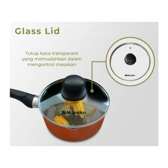 Miyako Sauce Pan 16 cm - SP16A | SP-16A 